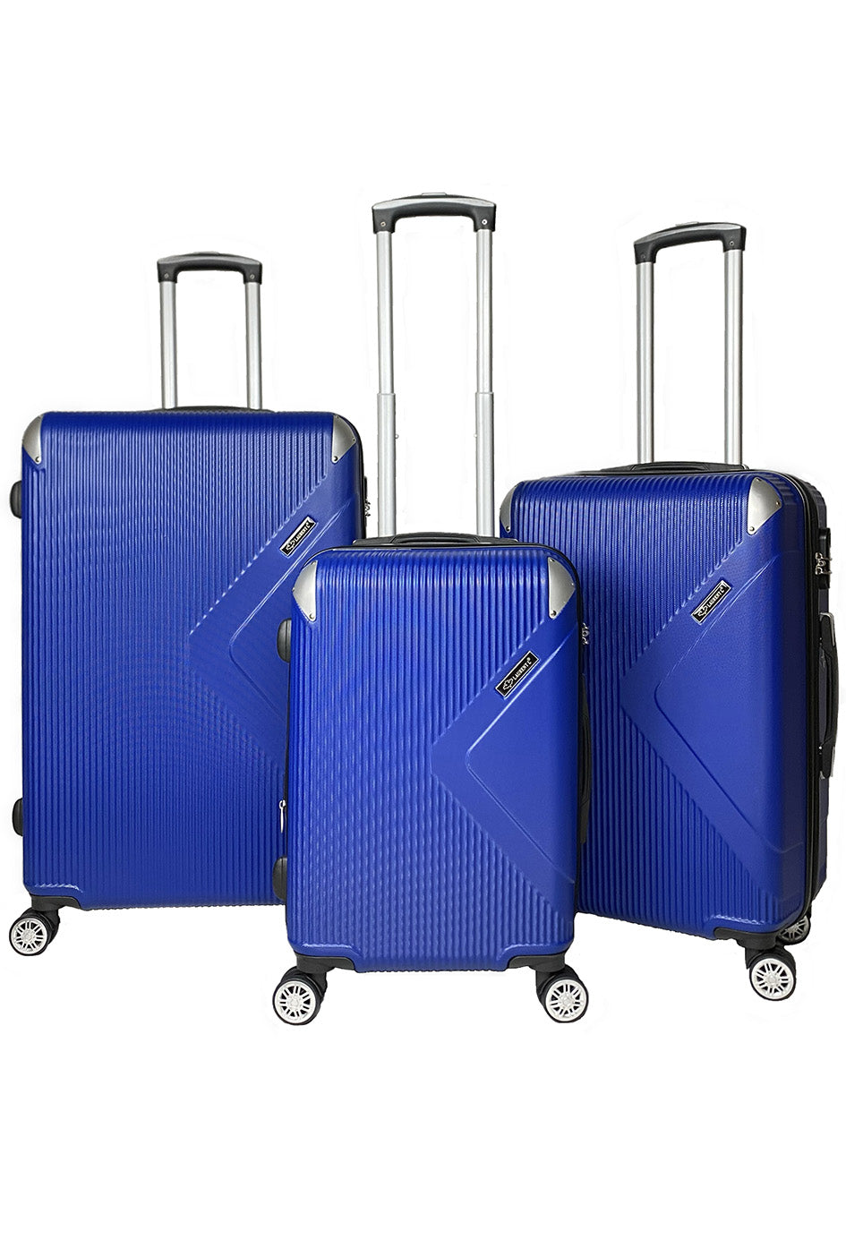SPY : Lot de 3 valises en ABS renforcé. Extenssible 