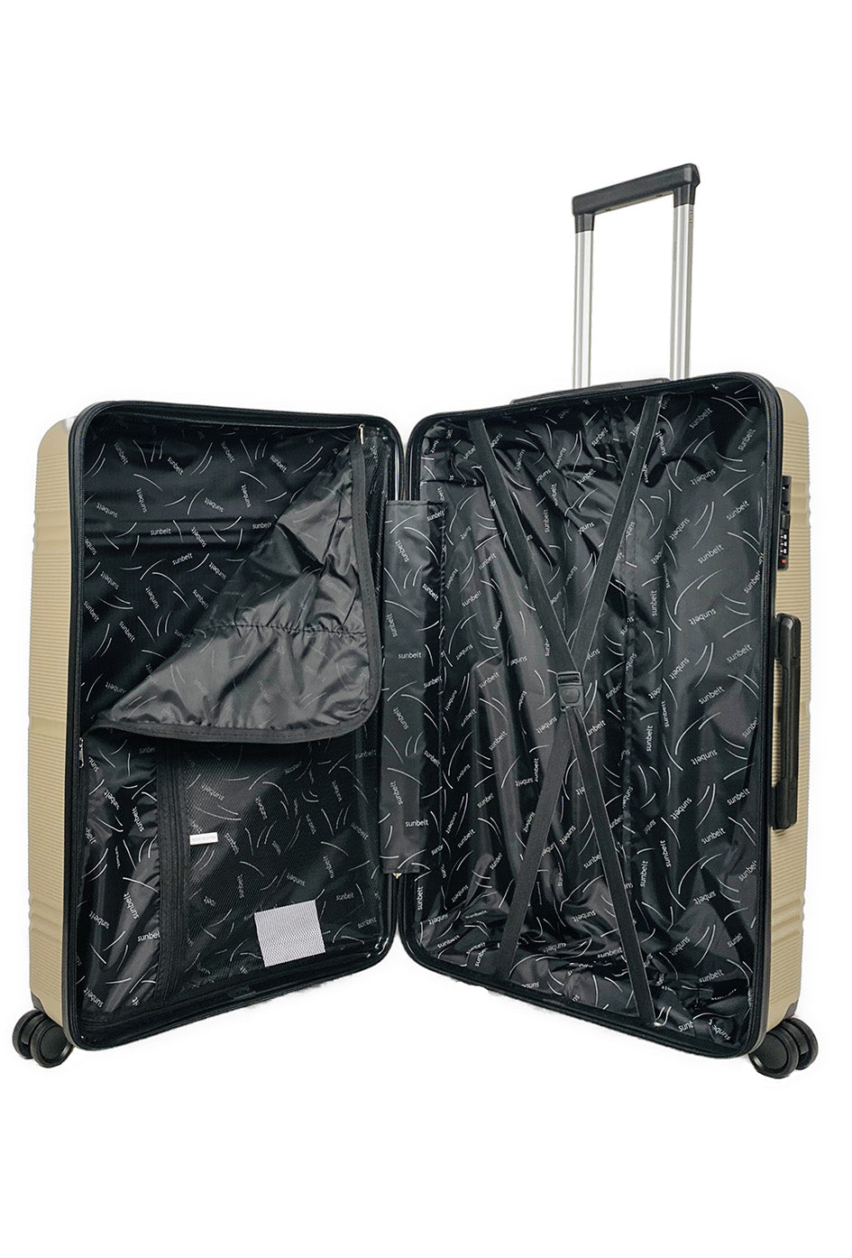 PANORAMA, ensemble de 3 valises en polypropylène. (BC) H