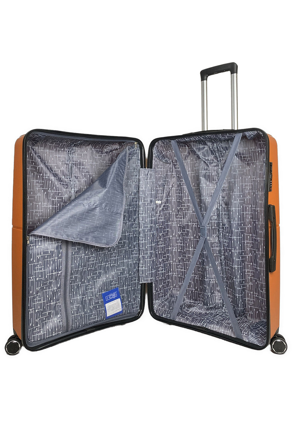 EARTH, lot de 3 valises en polypropylène RECYCLE. PE24 (BG)