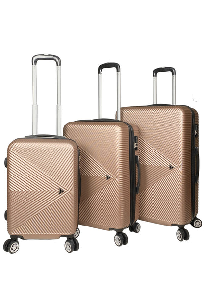 TRAVELER, collection de 3 valises ABS Extensible.