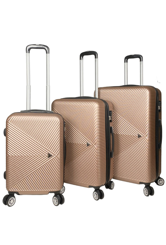 TRAVELER, collection de 3 valises ABS Extensible.