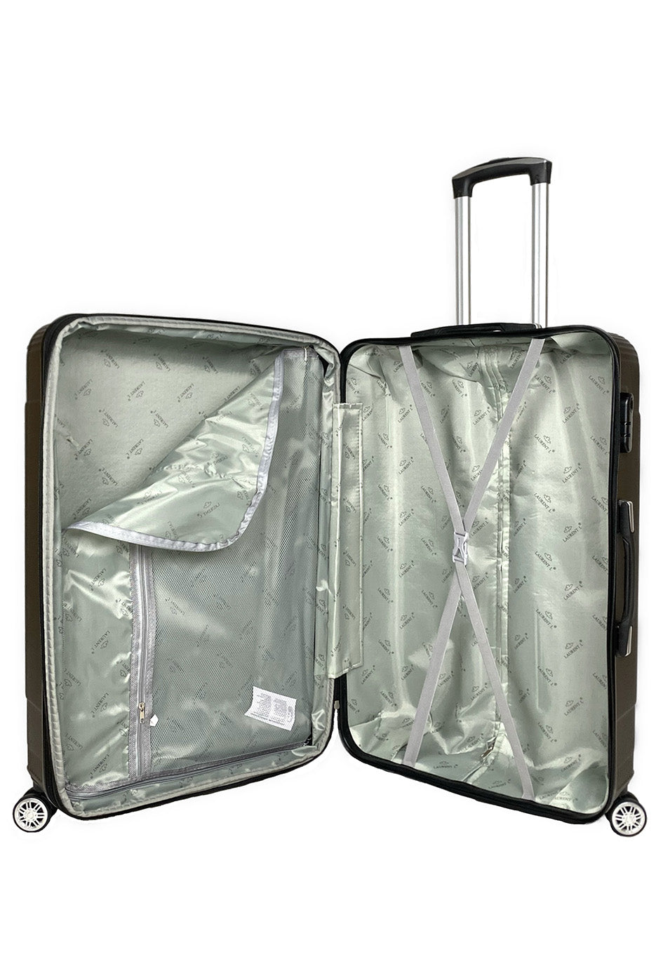 SPY : Lot de 3 valises en ABS renforcé. Extenssible