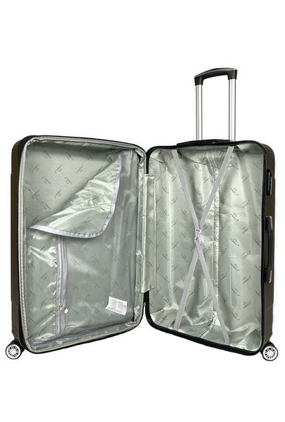 SPY : Lot de 3 valises en ABS renforcé. Extenssible