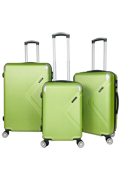 SPY : Lot de 3 valises en ABS renforcé. Extenssible ‍