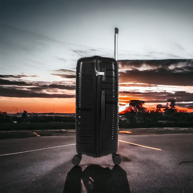 AURORA : lot de 3 valises en polypropylène