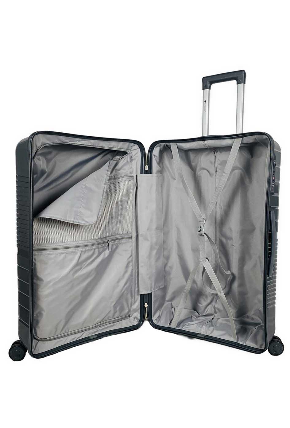 AURORA : lot de 3 valises en polypropylène