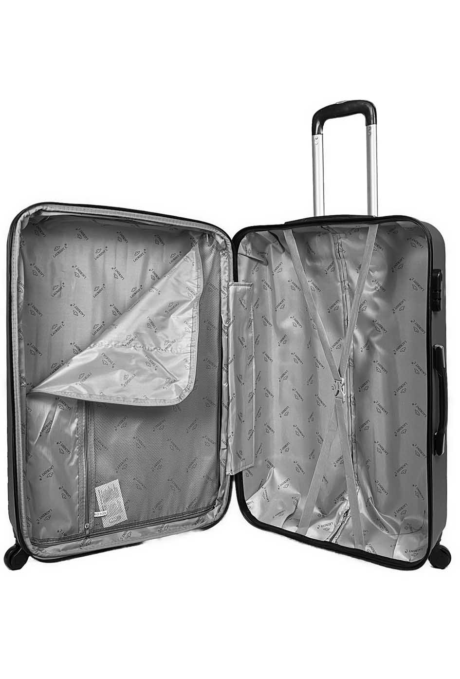 SHIELD : Lot de 3 valises en ABS renforcé. Extenssible