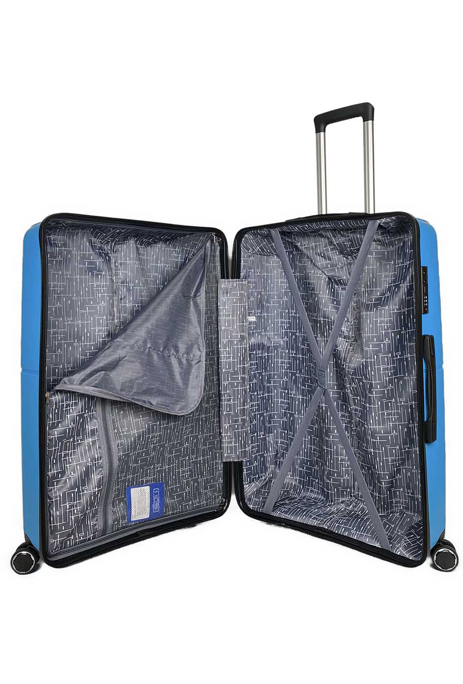 EARTH, lot de 3 valises en polypropylène RECYCLE. PE24 (BG)