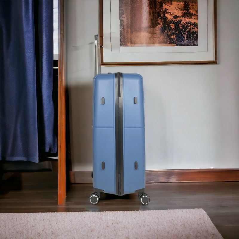 EARTH, lot de 3 valises en polypropylène RECYCLE. PE24 (BG)