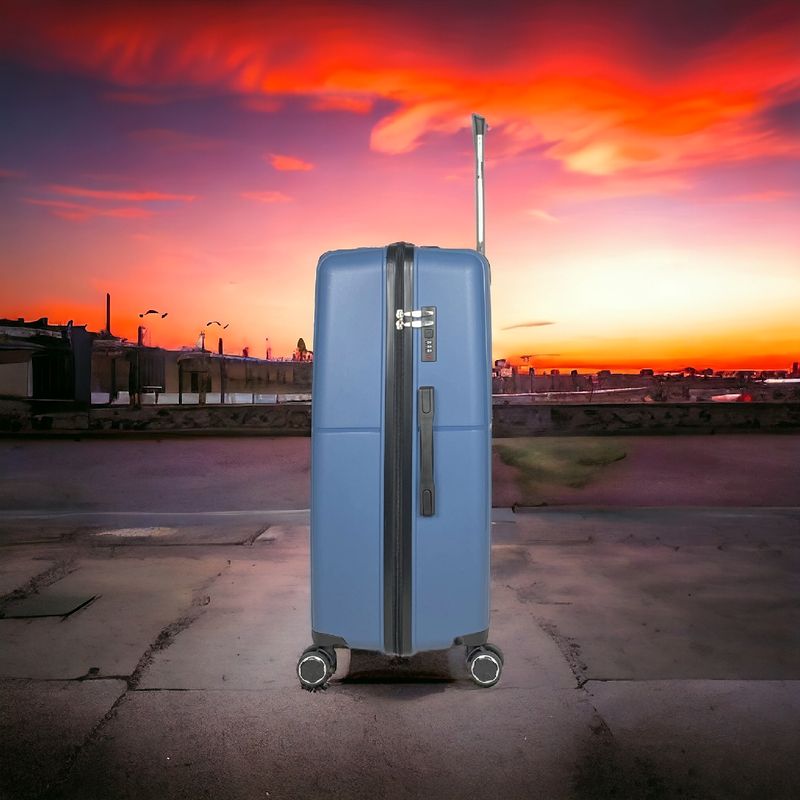 EARTH, lot de 3 valises en polypropylène RECYCLE. PE24 (BG)