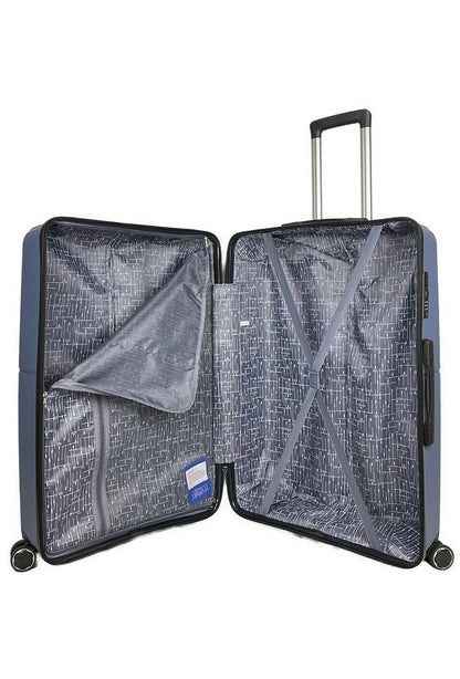 EARTH, lot de 3 valises en polypropylène RECYCLE. PE24 (BG)