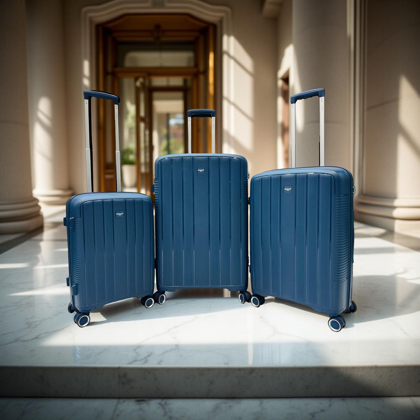 DUTY – Lot de 3 Valises Rigides en Polypropylène