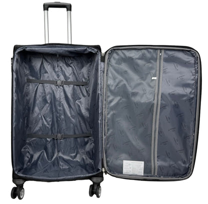 Grande valises tissu set 3